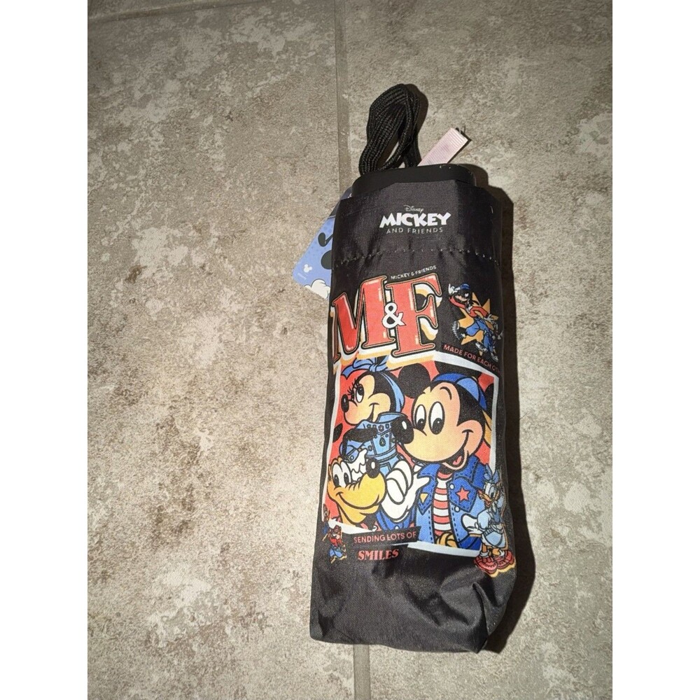 Asia Disney Mickey Mouse and Friends Folding Umbrella Sun Rain Compact Uno Brand